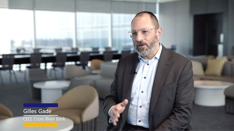 Video thumbnail of riverbank’s CEO in an interview. Video thumbnail of riverbank’s CEO in an interview.