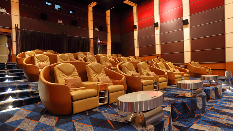 interior of cinema